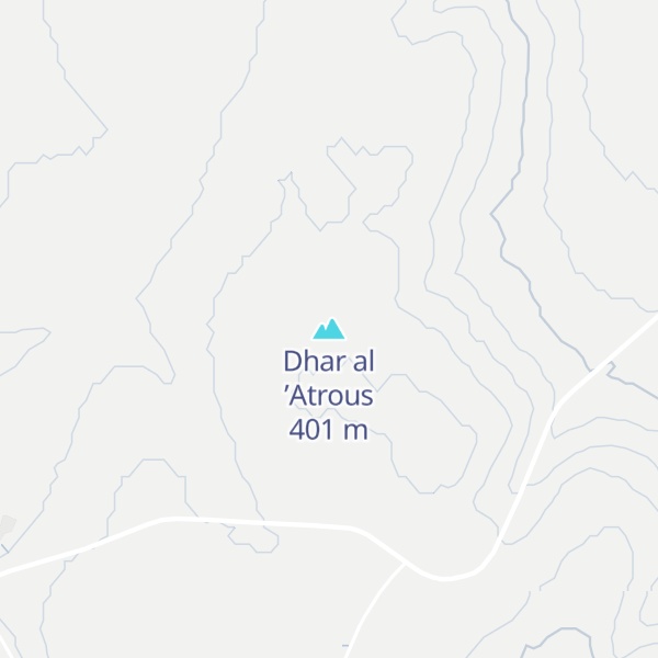 Map of Dhar al ’Atrous