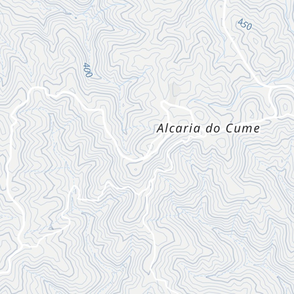 Map of Alcaria do Cume