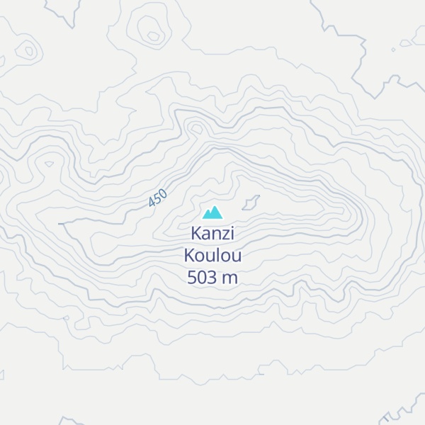 Map of Kanzi Koulou