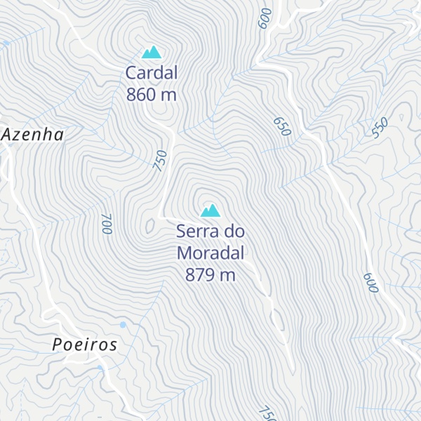 Map of Serra do Moradal