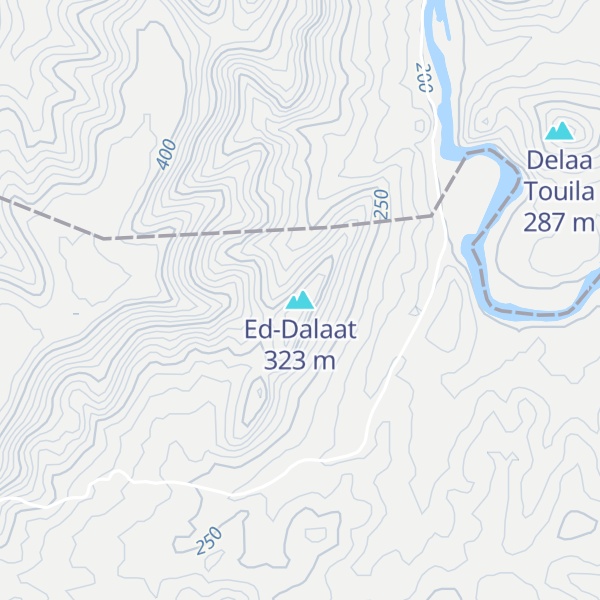Map of Ed-Dalaat