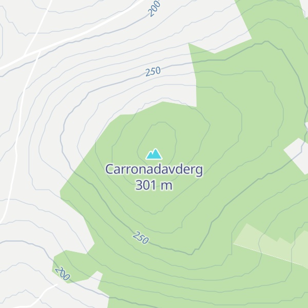 Map of Carronadavderg