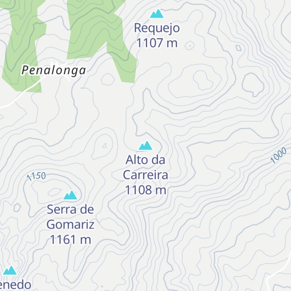 Map of Alto da Carreira