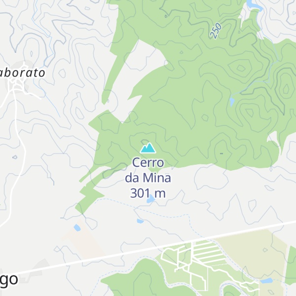 Map of Cerro da Mina