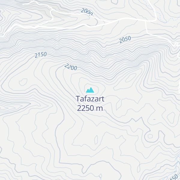 Map of Tafazart