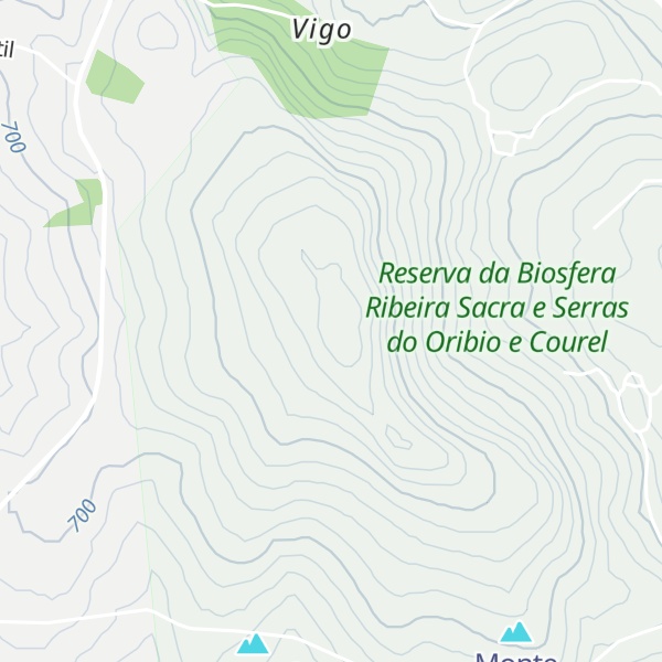 Map of Narón