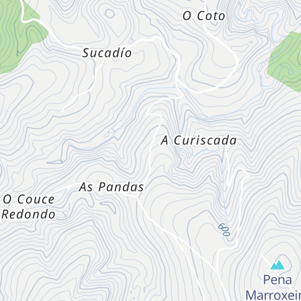 Map of Pena da Aira