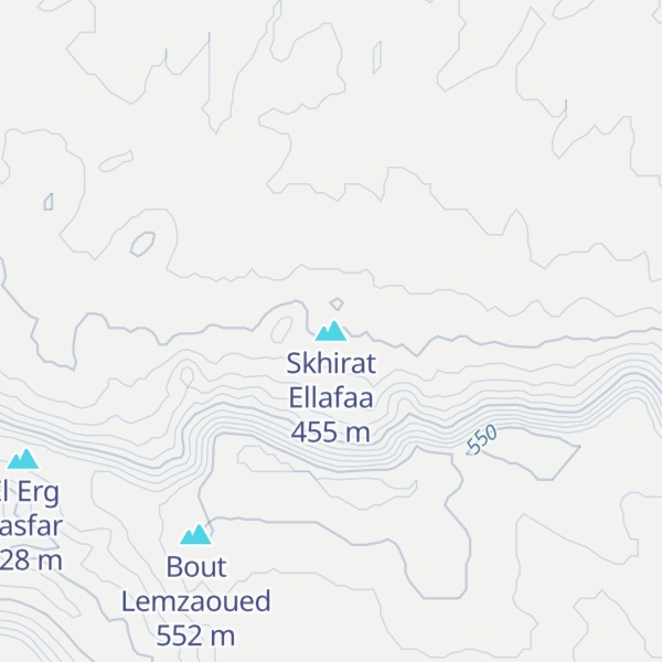 Map of Skhirat Ellafaa