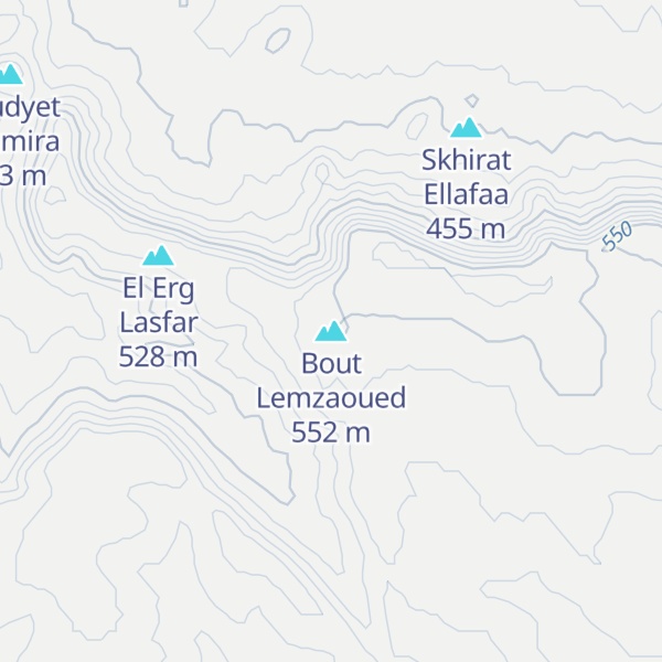 Map of Bout Lemzaoued