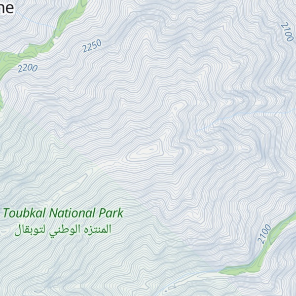 Map of Tizi n’Iabassene