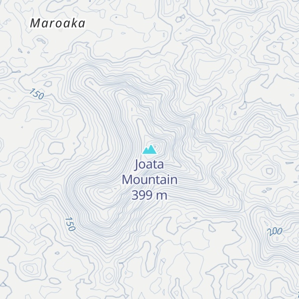 Map of Joata Mountain