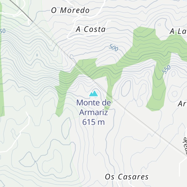 Map of Monte de Armariz