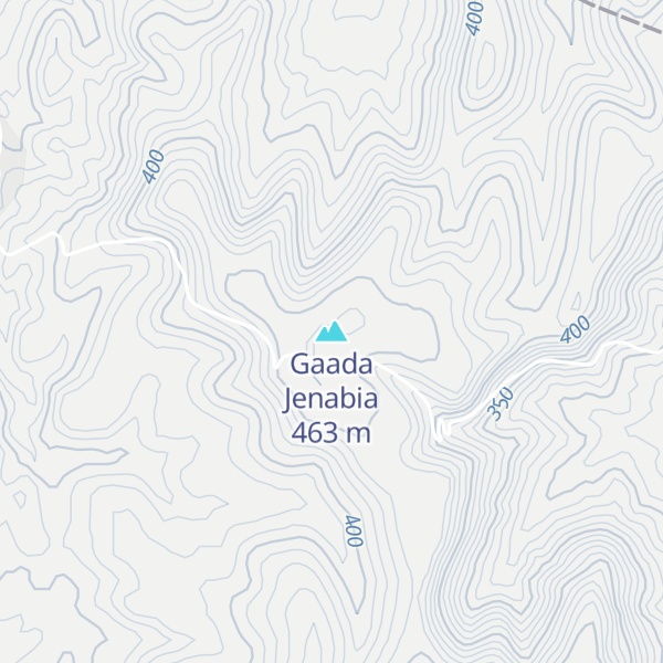 Map of Gaada Jenabia