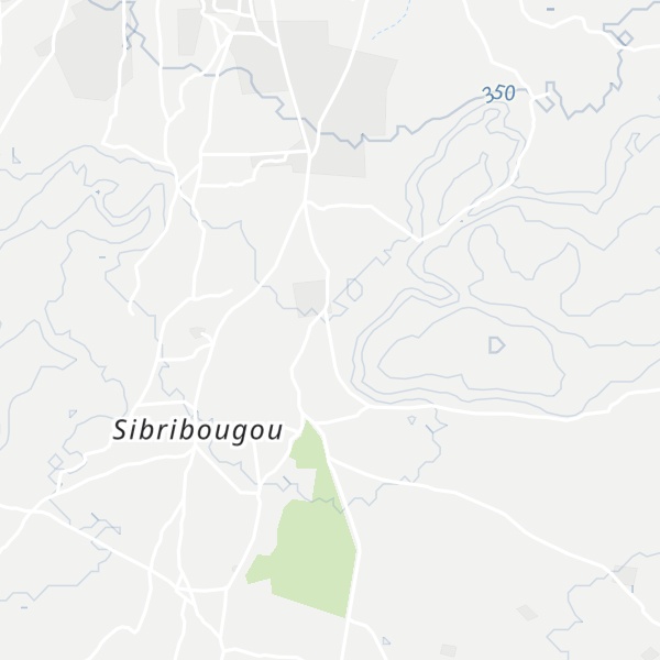 Map of Lieu terrain baguineda