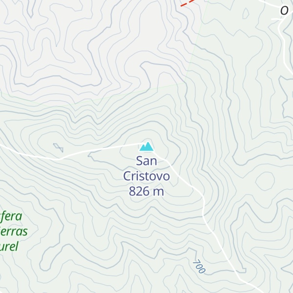 Map of San Cristovo