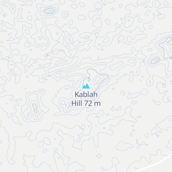 Map of Kablah Hill