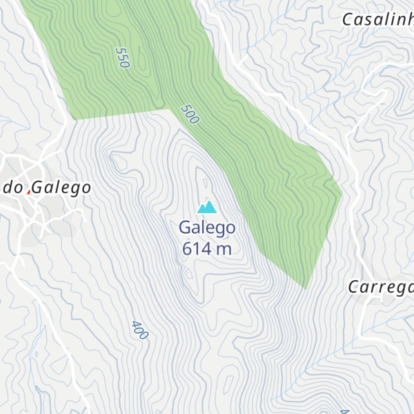 Map of Galego