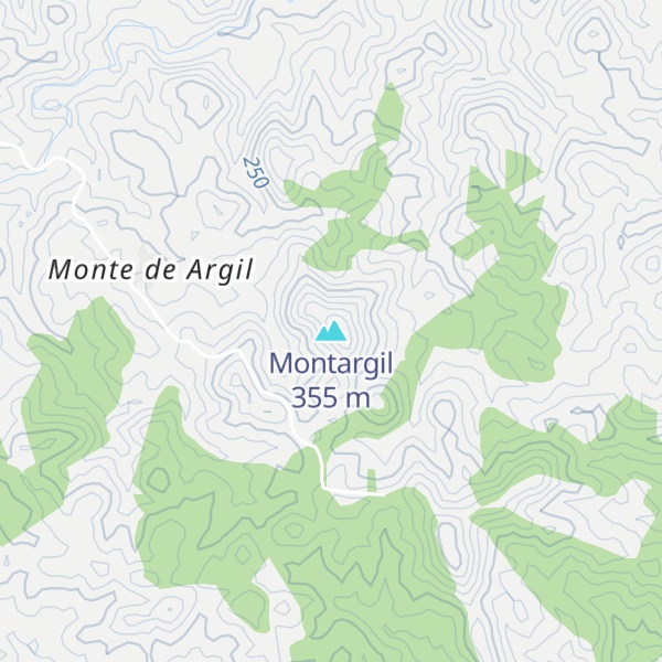 Map of Montargil