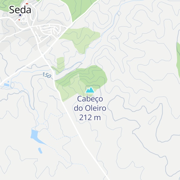 Map of Cabeço do Oleiro