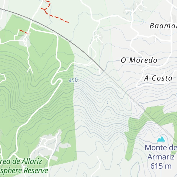Map of Monte da Raposa