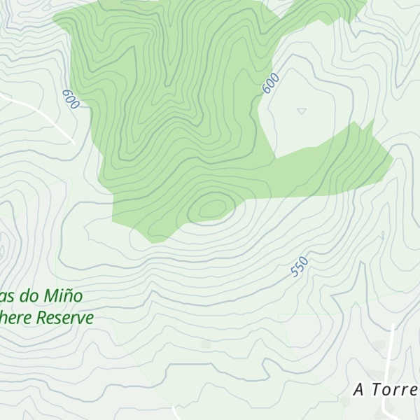 Map of O Castrillón