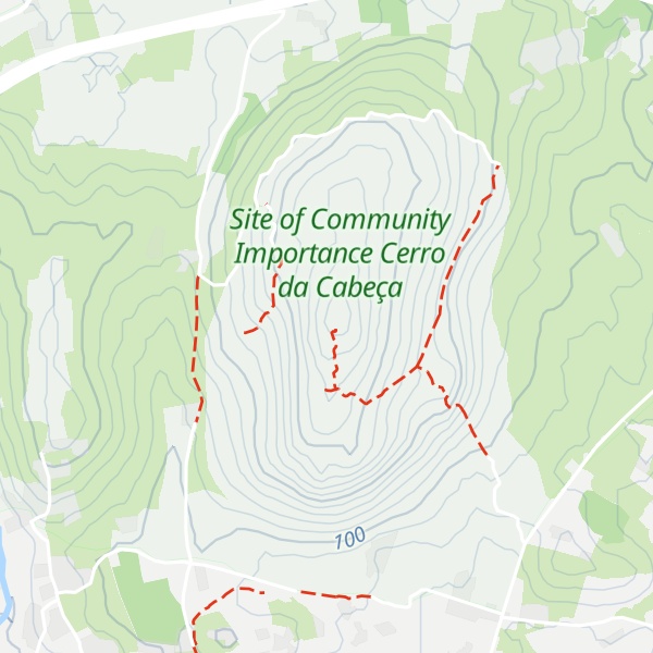 Map of Cabeça