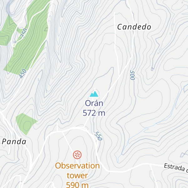 Map of Orán