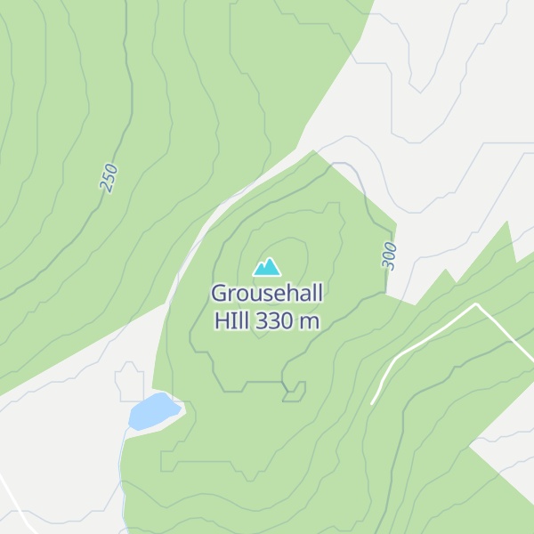 Map of Grousehall HIll