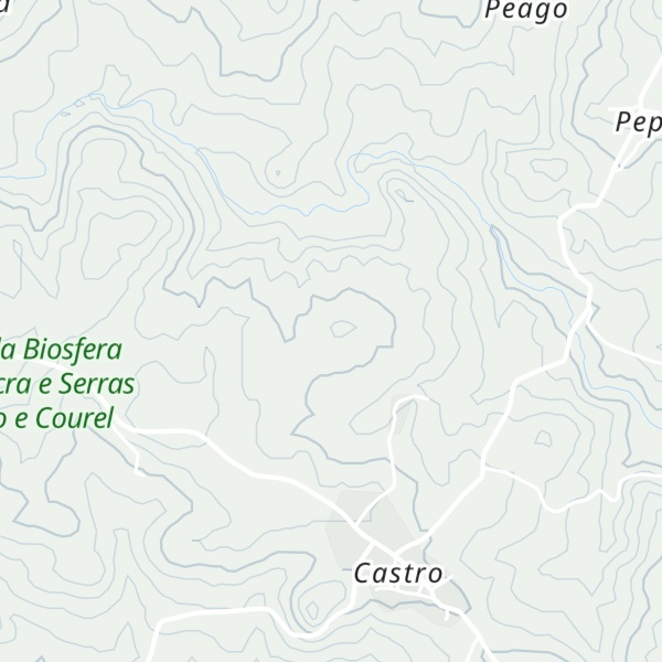 Map of Penedo de Cernado