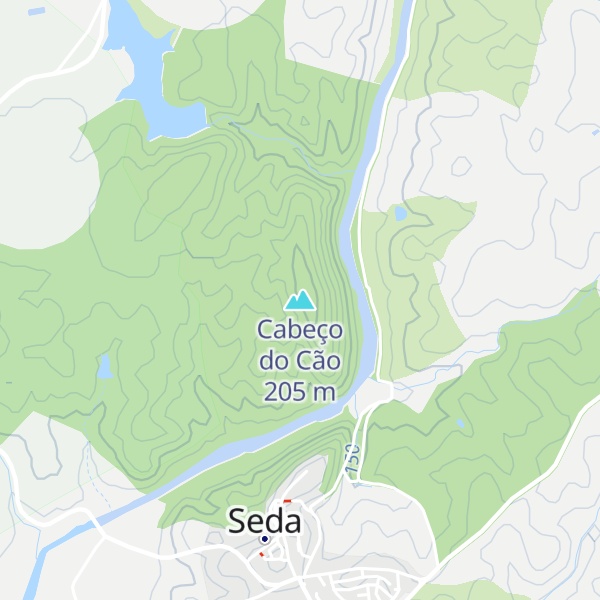 Map of Cabeço do Cão
