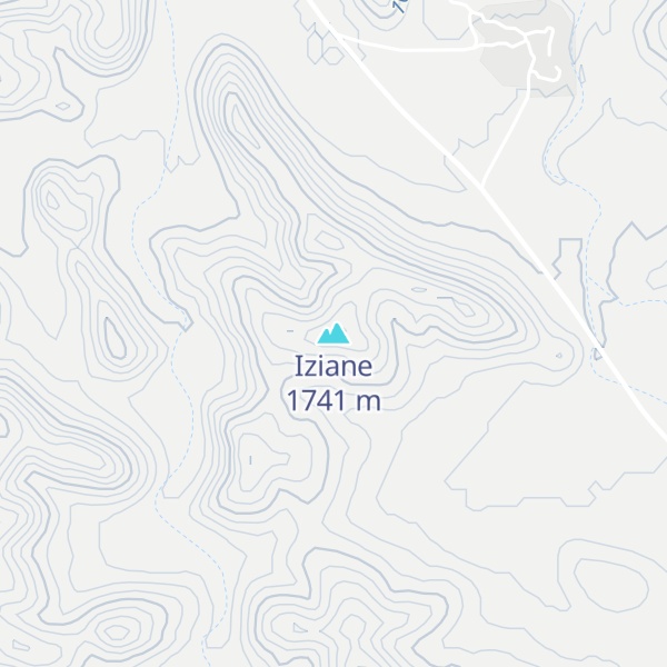 Map of Iziane