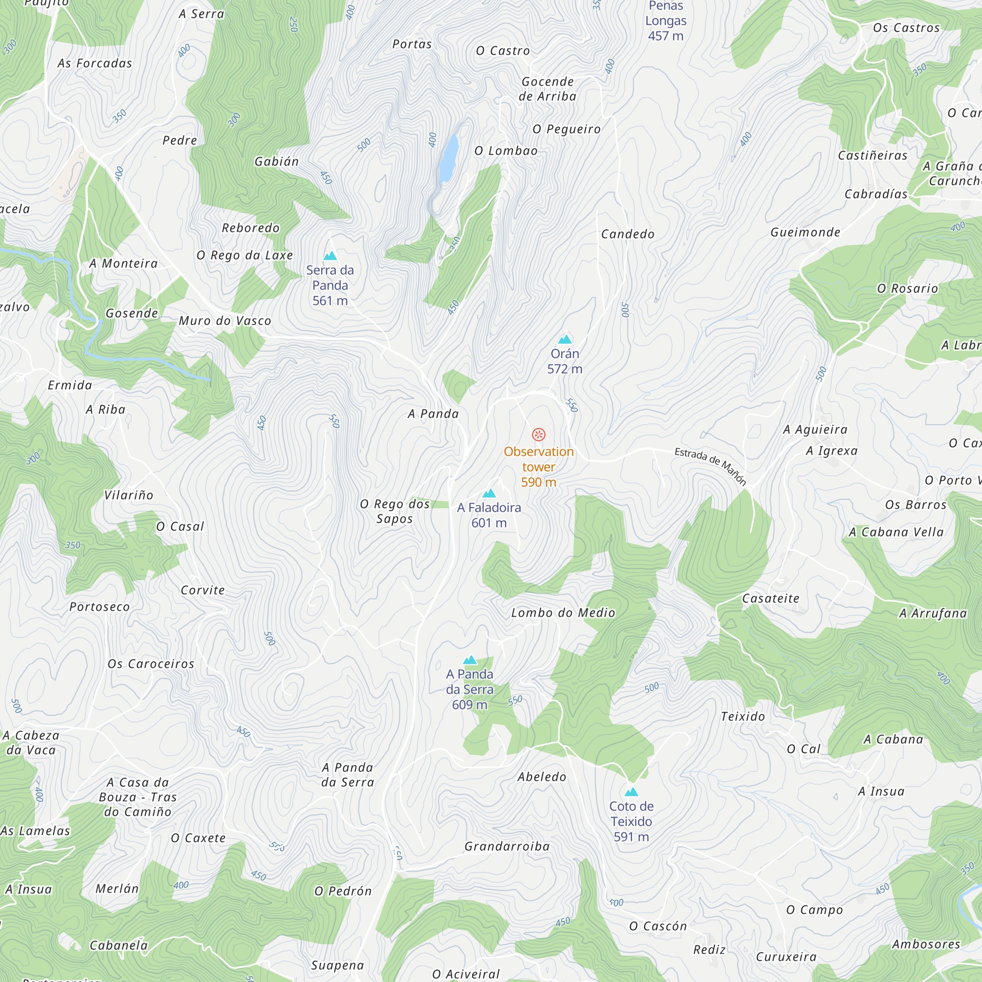 Caseta map
