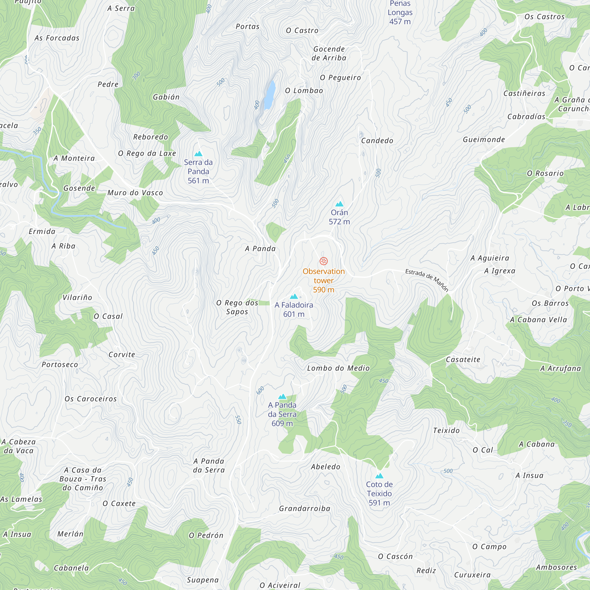 Caseta map