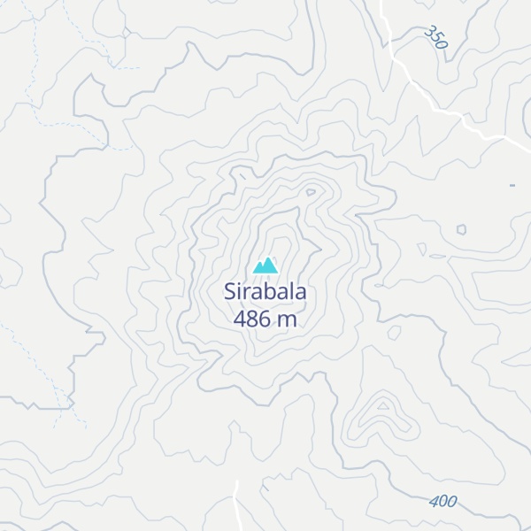 Map of Sirabala