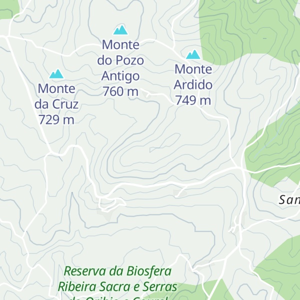 Map of Alto de Vales