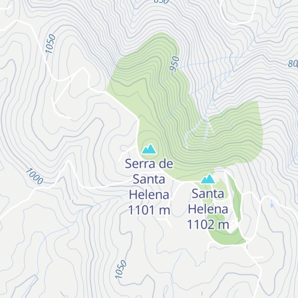 Map of Serra de Santa Helena