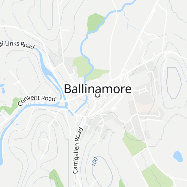 Map of Ballinamore Tourism Office