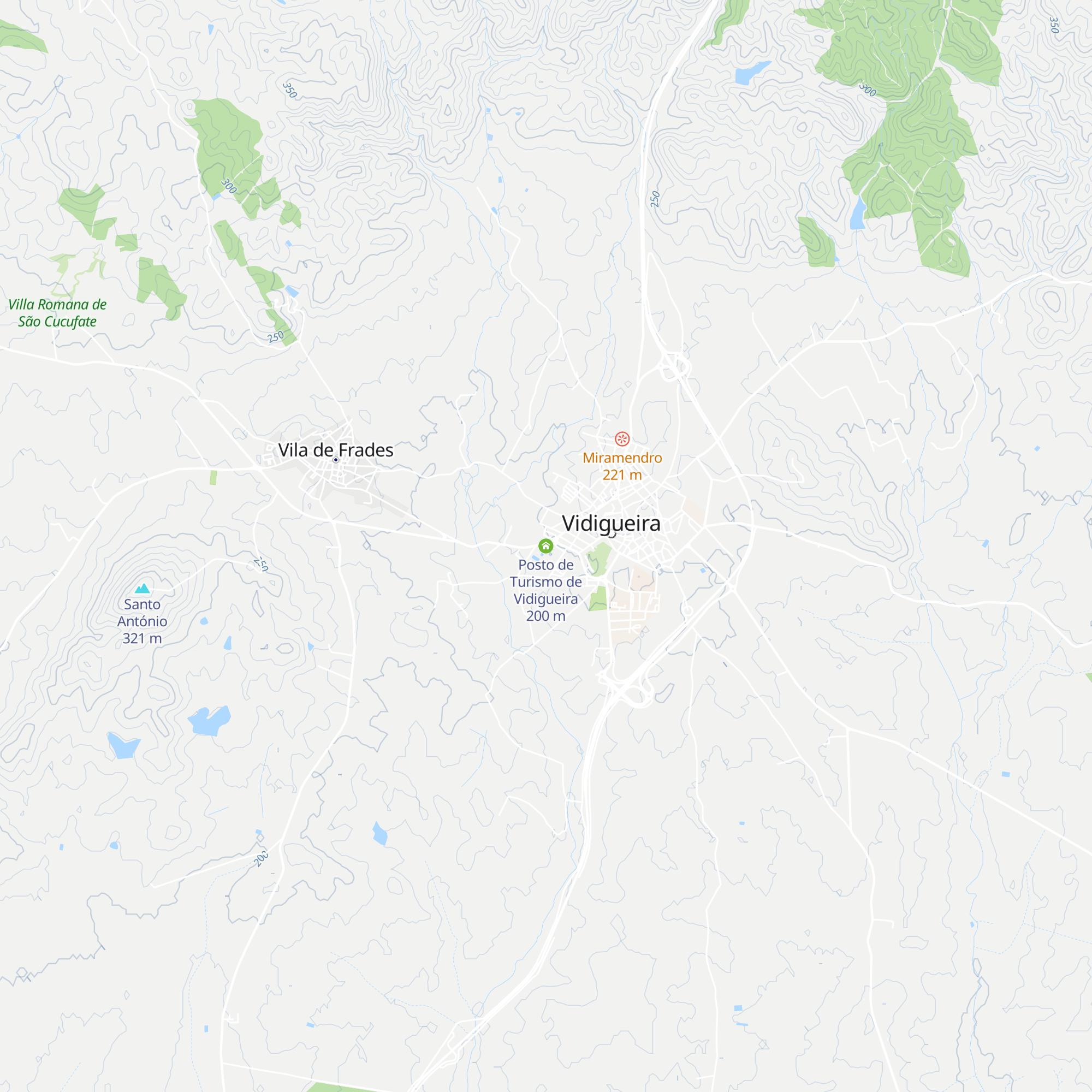 Posto de Turismo de Vidigueira map