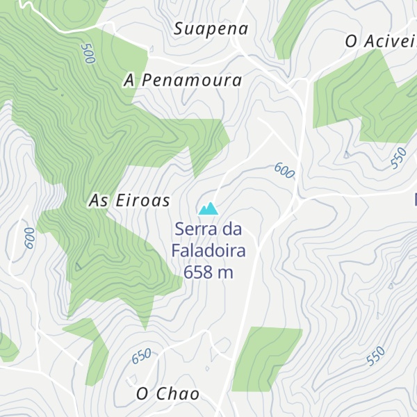 Map of Serra da Faladoira