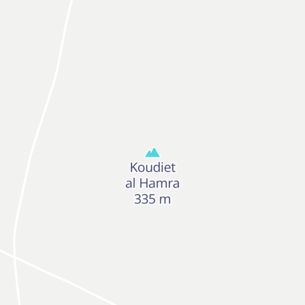 Map of Koudiet al Hamra