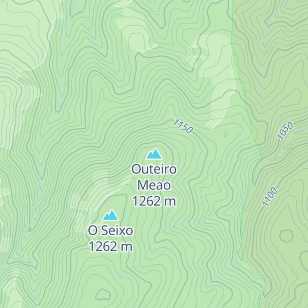 Map of Outeiro Meao