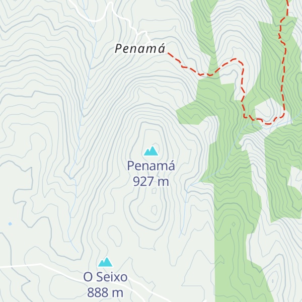 Map of Penamá
