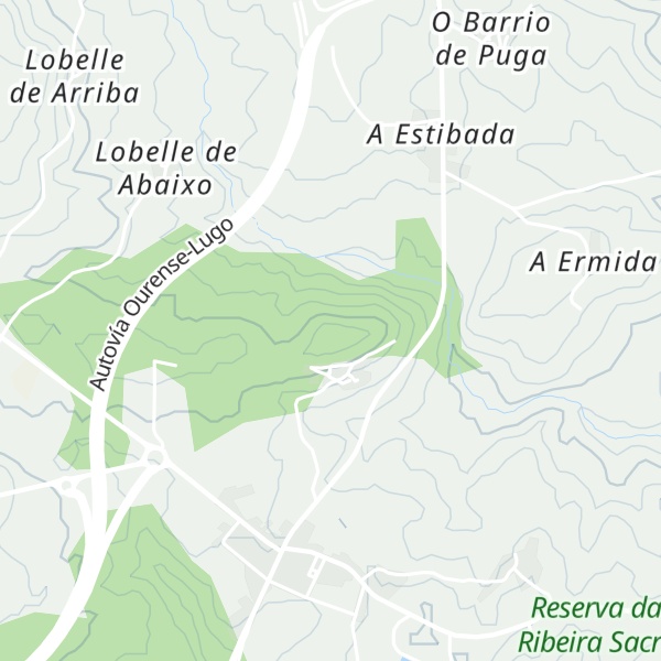 Map of O Outeiro