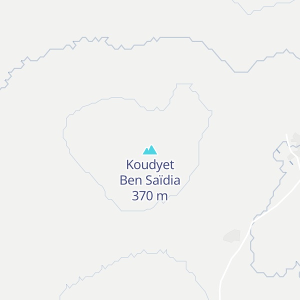Map of Koudyet Ben Saïdia