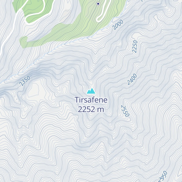 Map of Tirsafene