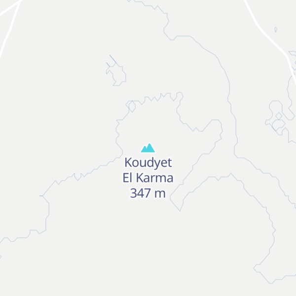 Map of Koudyet El Karma