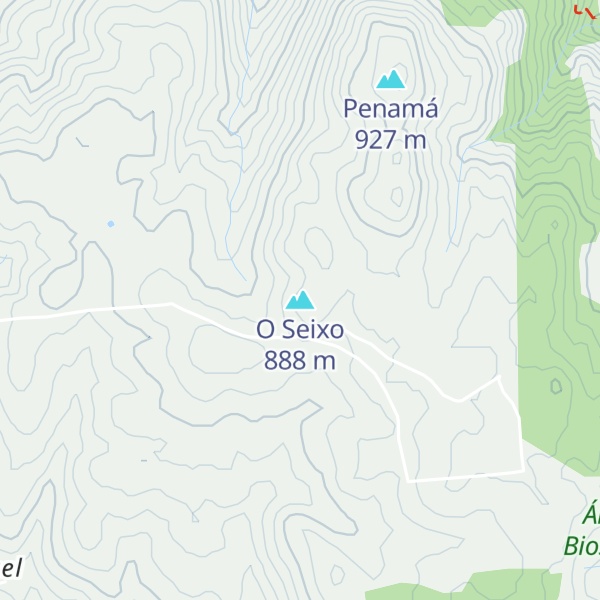 Map of O Seixo