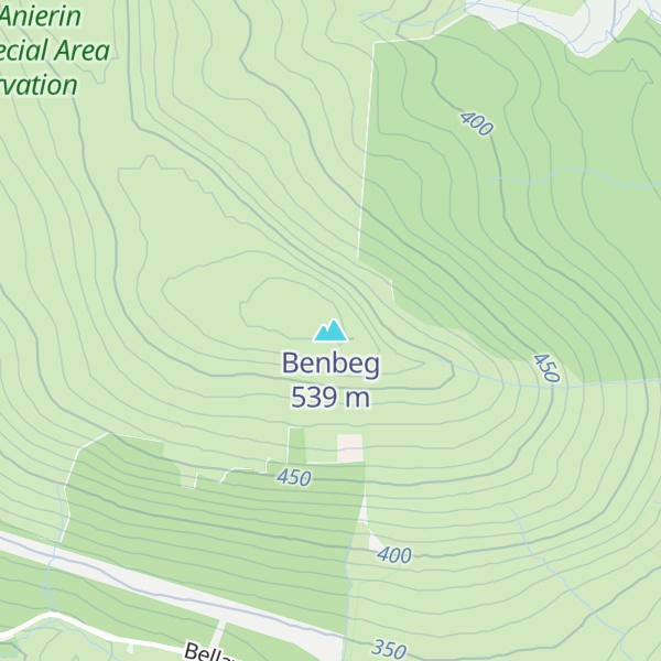 Map of Benbeg