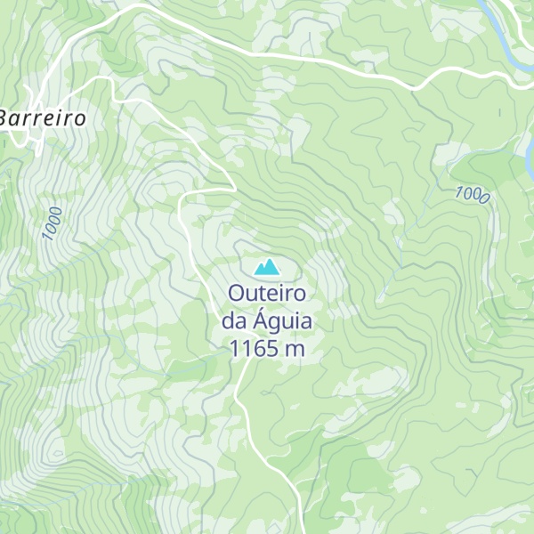 Map of Outeiro da Águia