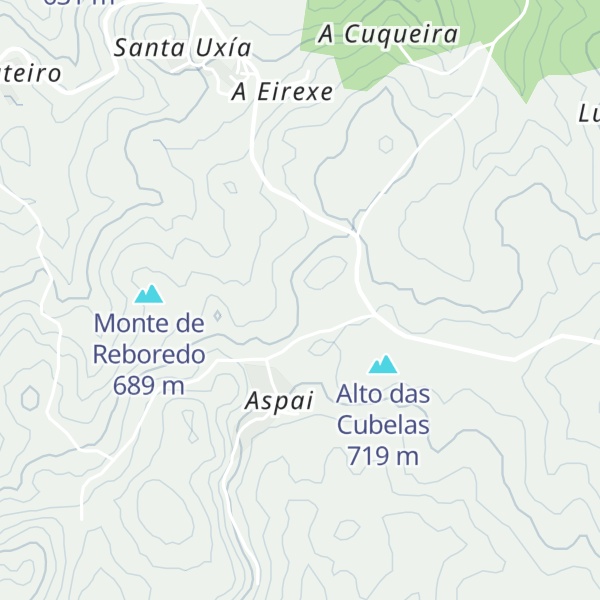Map of Monte Meau